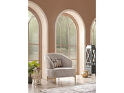 Urla 4-pieces (Sofa & Module Sofa & 2 Chair) Livingroom Set Cream in Cream - 101-URL-ANG04-33M11