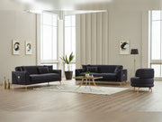 Urla Convertible Loveseat in Anthracite - 200-SIM-URL-ANKA154-2