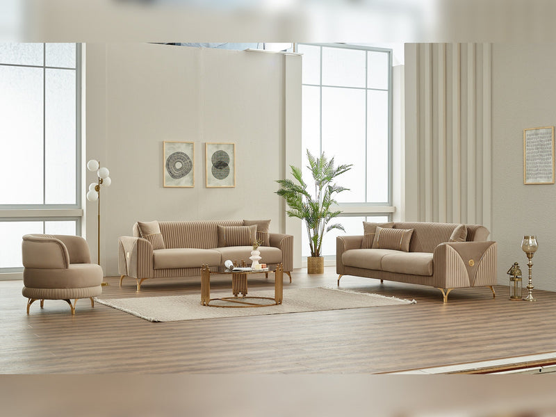 Urla Convertible Sofa in Anthracite - 200-SIM-URL-ANKA154-3