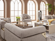 Urla Stationary Module Sofa Cream in Cream - 101-URL-ANG04-3M
