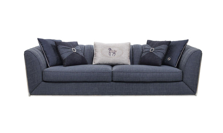 Prag 101" Wide Tuxedo Arm Sofa