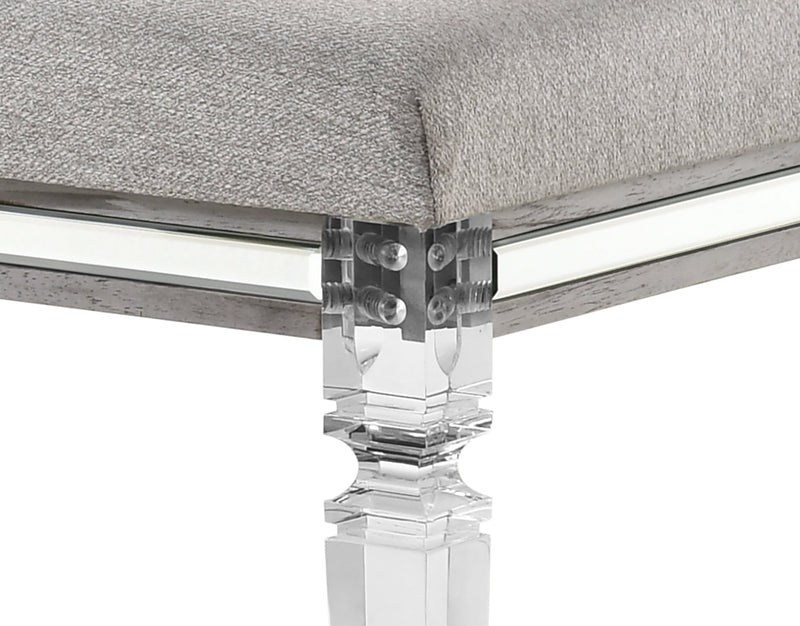 Vail Gray LED Upholstered Panel Bedroom Set - DMV FurnitureBedroom Set