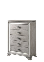 Vail Gray LED Upholstered Panel Bedroom Set - DMV FurnitureBedroom Set