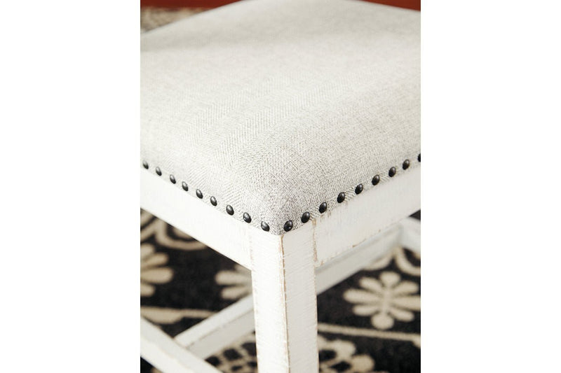 Valebeck Beige/White Dining Chair (Set of 2) - DMV FurnitureDining Chair