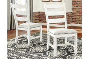 Valebeck Beige/White Dining Chair (Set of 2) - DMV FurnitureDining Chair