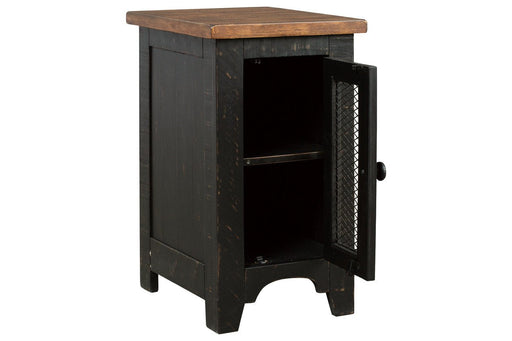 Valebeck Black/Brown Chairside End Table - T468-7 - DMV Furniture