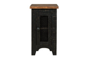 Valebeck Black/Brown Chairside End Table - T468-7 - DMV Furniture