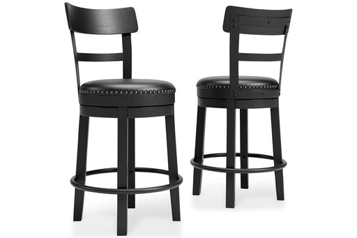 Valebeck Black Counter Height Bar Stool - DMV FurnitureBarstool