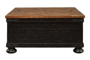 Valebeck Black/Brown Coffee Table with Lift Top - DMV FurnitureCoffee Table