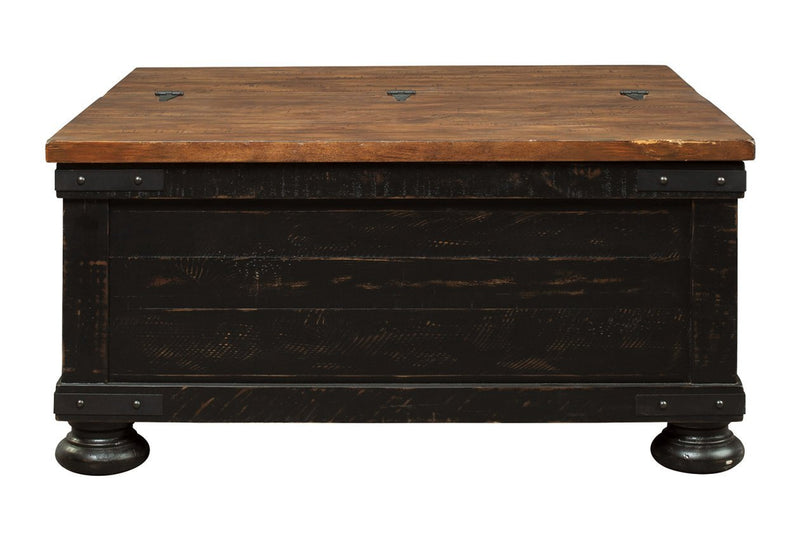 Valebeck Black/Brown Coffee Table with Lift Top - DMV FurnitureCoffee Table