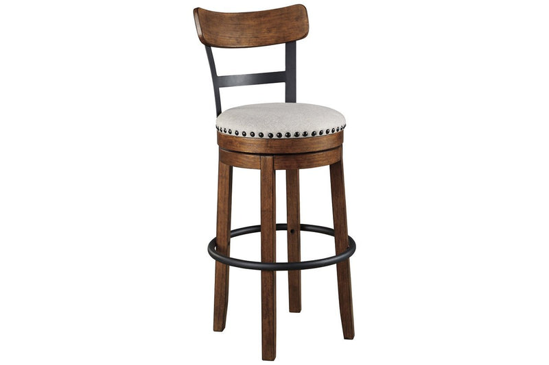 Valebeck Brown Bar Height Bar Stool - DMV FurnitureBarstool