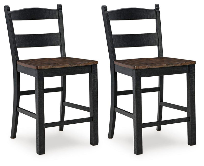 Valebeck Multi Counter Height Barstool (Set of 2) - D546-724X2