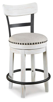Valebeck Multi Counter Height Dining Table and 8 Barstools - D546D30