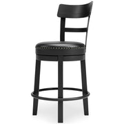 Valebeck Multi Counter Height Table and 4 Barstools - D546D25