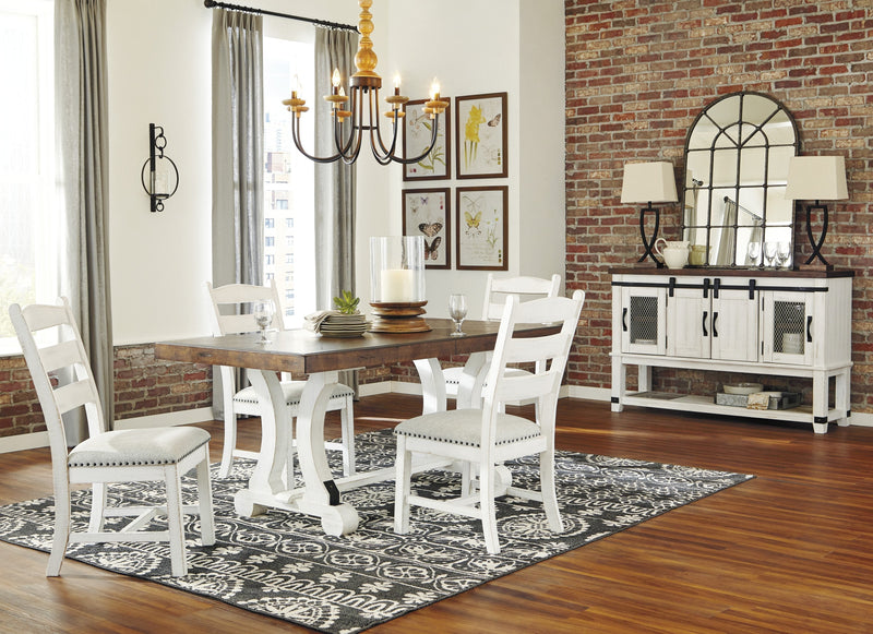 Valebeck White - Brown Dining Room Set - DMV FurnitureDining Room Set