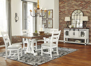 Valebeck White - Brown Dining Room Set - DMV FurnitureDining Room Set