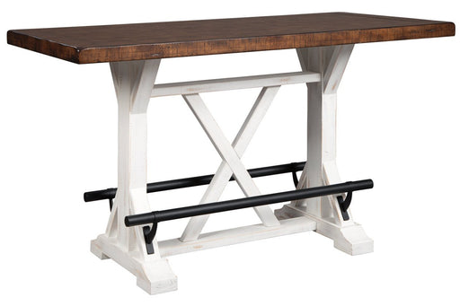 Valebeck White/Brown Counter Height Dining Table - DMV FurnitureCounter Height Table