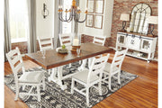 Valebeck White/Brown Dining Table - DMV FurnitureDining Table