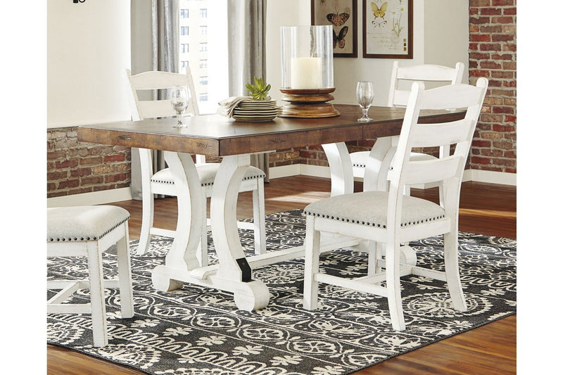 Valebeck White/Brown Dining Table - DMV FurnitureDining Table