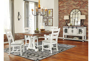Valebeck White/Brown Dining Table - DMV FurnitureDining Table