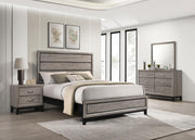 Valen Four-piece Full Bedroom Set Light Taupe - 215911F-S4