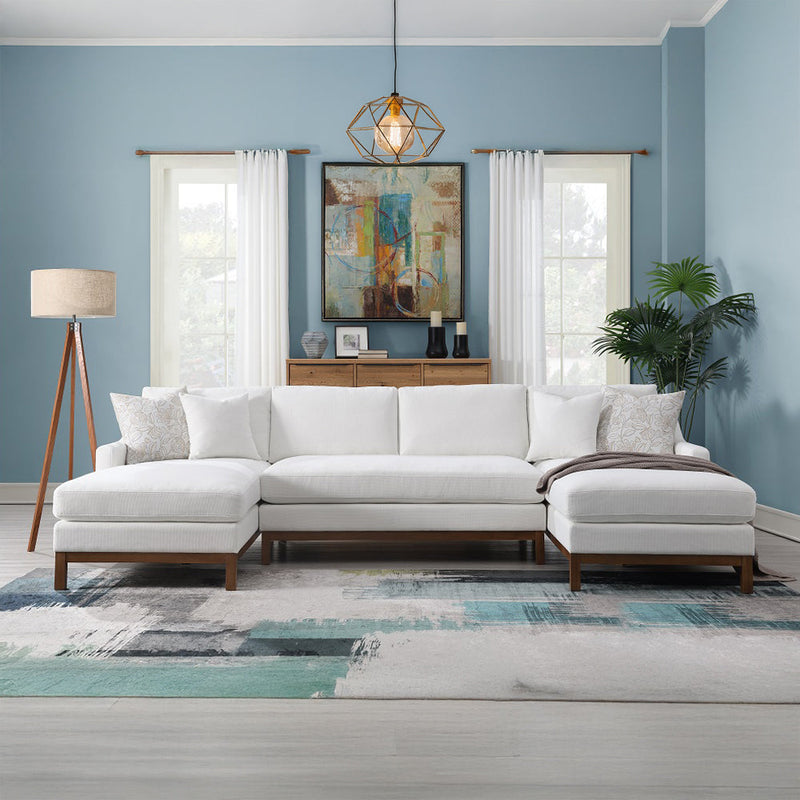 Valiant Sectional Sofa W/4 Pillows - LV01881