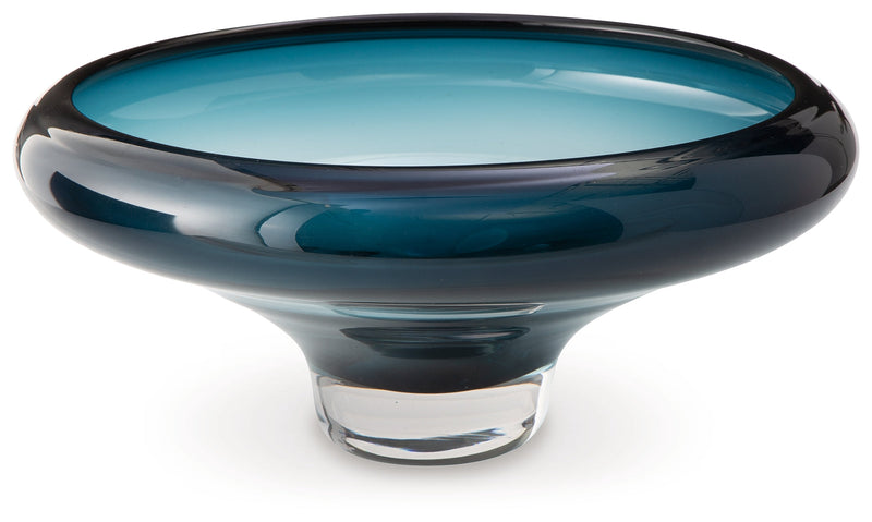 Vallborough Teal Blue Bowl - A2900017