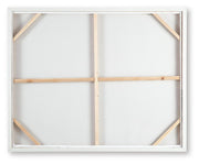 Vallus Blush/Green/Gray Wall Art - A8000524