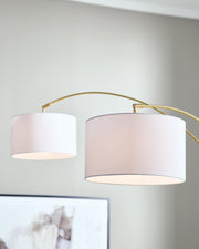 Valo Gold Finish Arc Lamp - L725169