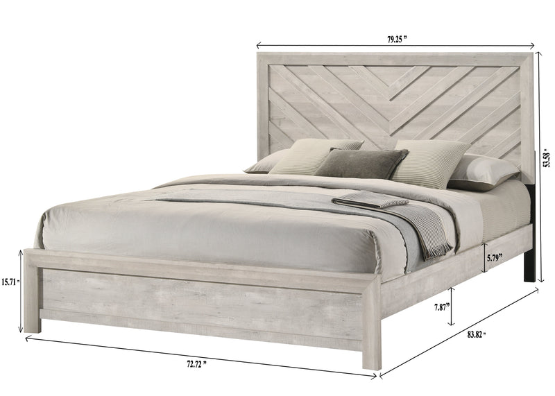 Valor Beige Bedroom Set - DMV FurnitureBedroom Set