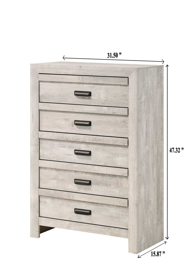 Valor Beige Bedroom Set - DMV FurnitureBedroom Set
