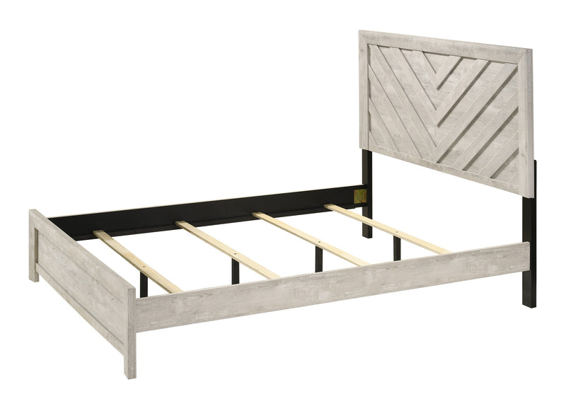 Valor Beige King Panel Bed - DMV FurnitureKing Bed