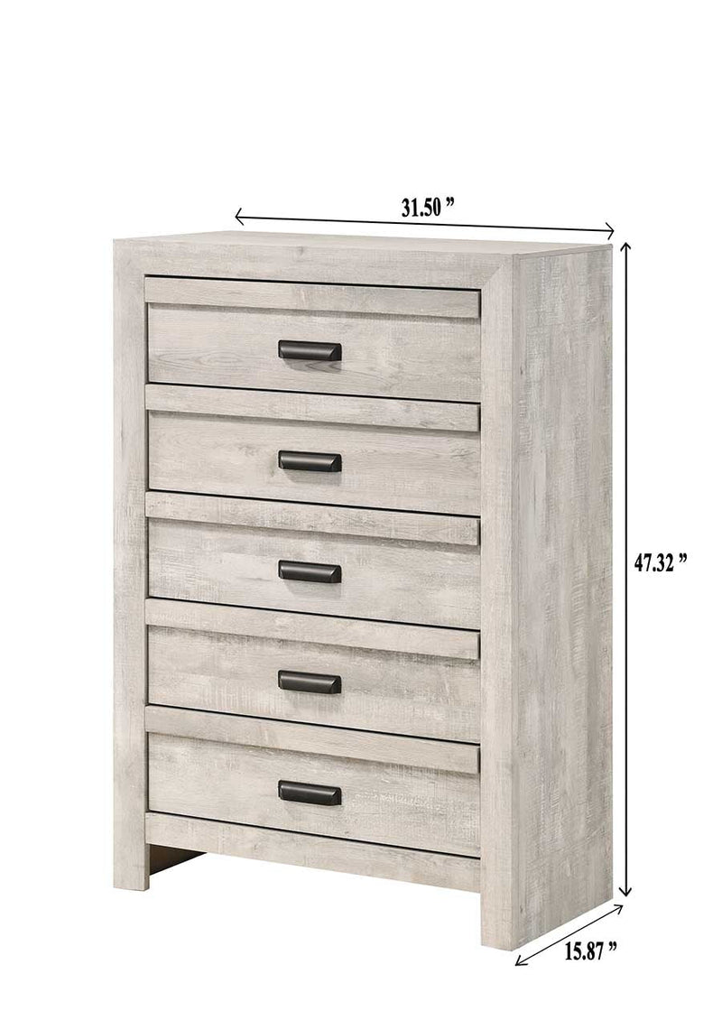 Valor Beige Panel Bedroom Set - DMV FurnitureBedroom Set