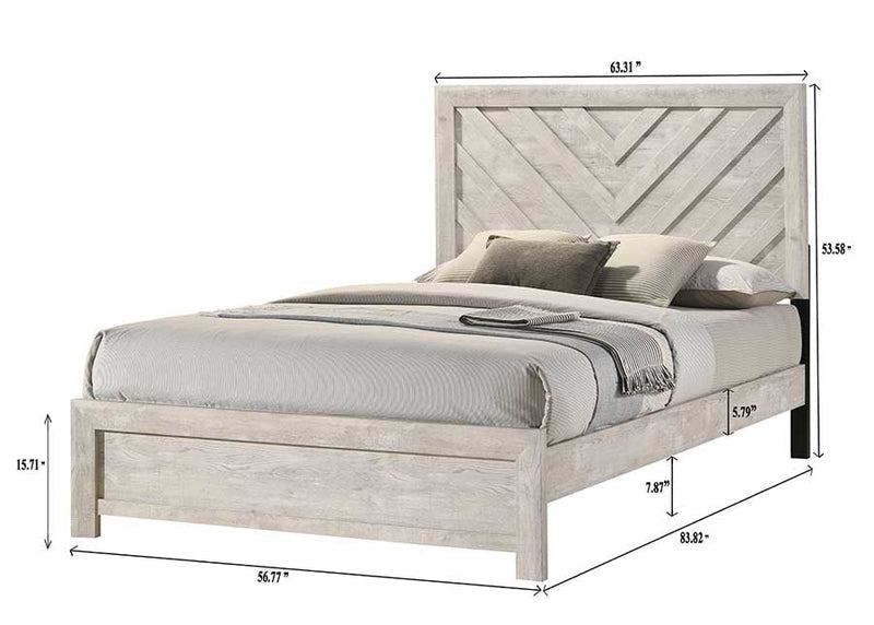 Valor Beige Panel Bedroom Set - DMV FurnitureBedroom Set