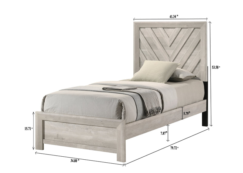 Valor Beige Youth Bedroom Set - DMV FurnitureYouth Bedroom Set