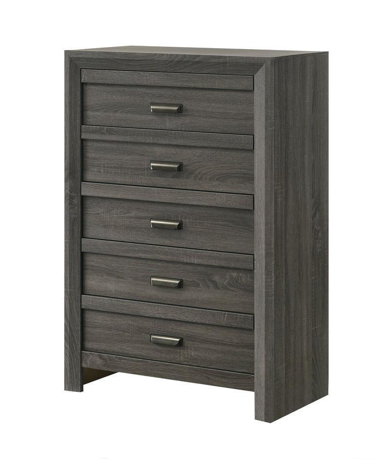 Valor Gray Bedroom Set - DMV FurnitureBedroom Set