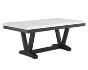 Vance Dove Faux Marble Dining Set - DMV FurnitureDining Room Set