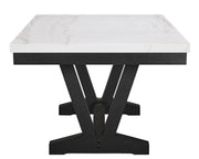 Varley Dove Genuine Marble Dining Set - DMV FurnitureDining Room Set