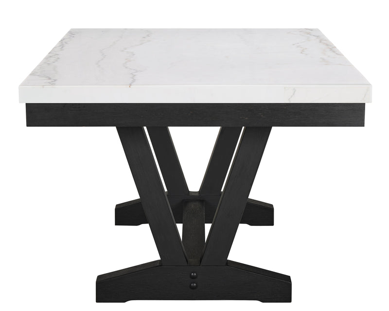 Varley Dove Genuine Marble Dining Set - DMV FurnitureDining Room Set