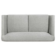 Vaughn 3-piece Fabric Upholstered Flared Arm Sofa Set Grey - 511071-S3