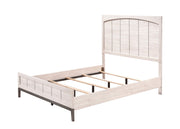 Veda Chalk King Panel Bed - DMV FurnitureKing Bed