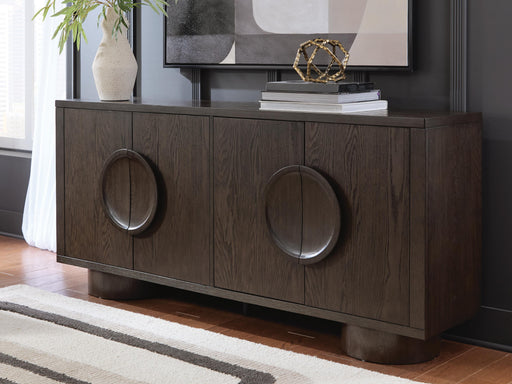 Veeda Dark Brown Accent Cabinet - A4000703
