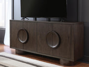 Veeda Dark Brown Accent Cabinet - A4000703