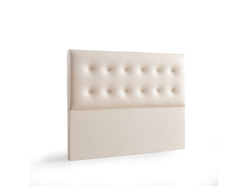Vella Storage Bed With Headboard Beige - Queen in Beige - 110-VEL-BEIVYN-150-SB
