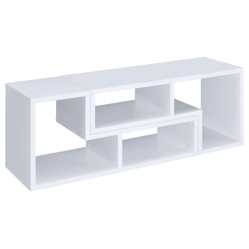 Velma Multipurpose TV Stand and Bookshelf White - 800330