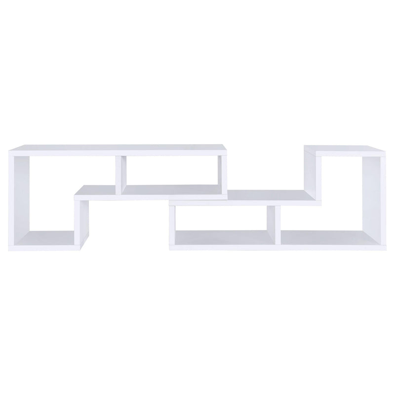 Velma Multipurpose TV Stand and Bookshelf White - 800330