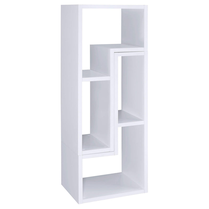 Velma Multipurpose TV Stand and Bookshelf White - 800330