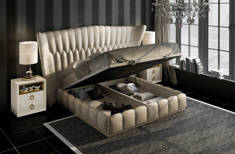 Velvet Bed Queen - DMV FurnitureQueen Bed