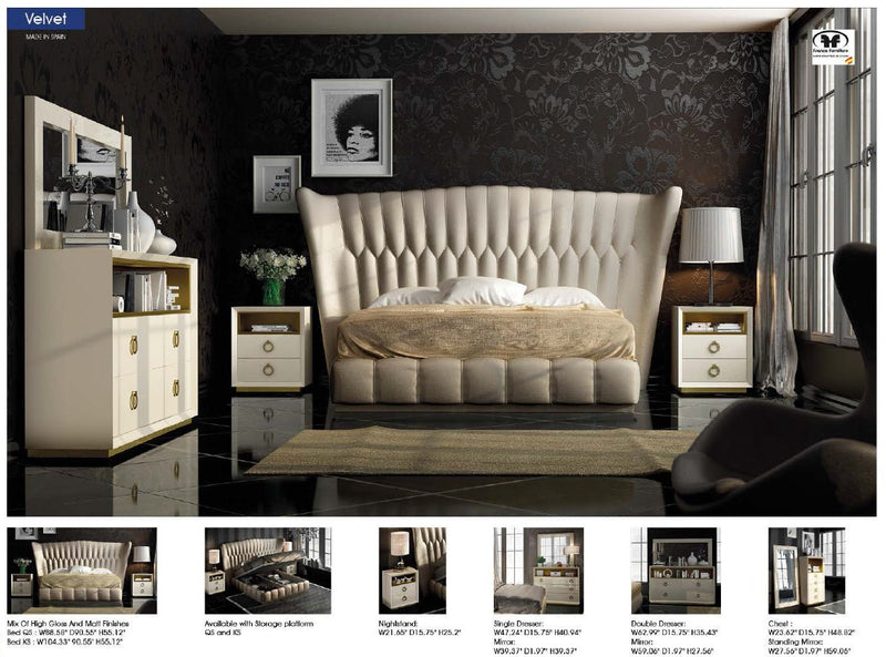 Velvet Bedroom Set - DMV FurnitureBedroom Set