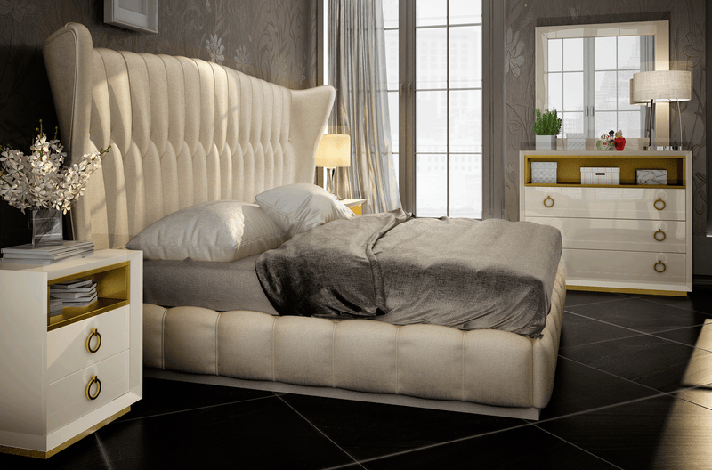 Velvet Bedroom Set - DMV Furniture